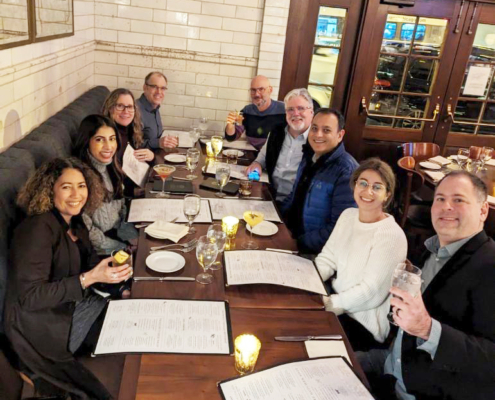 Burke, Inc. team connecting at IA CRC 2023