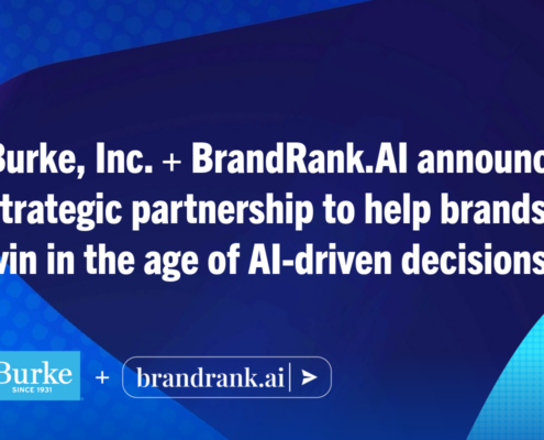 Burke and BrandRank.AI announce strategic partnership to help brands win in the age of AI-driven decisions